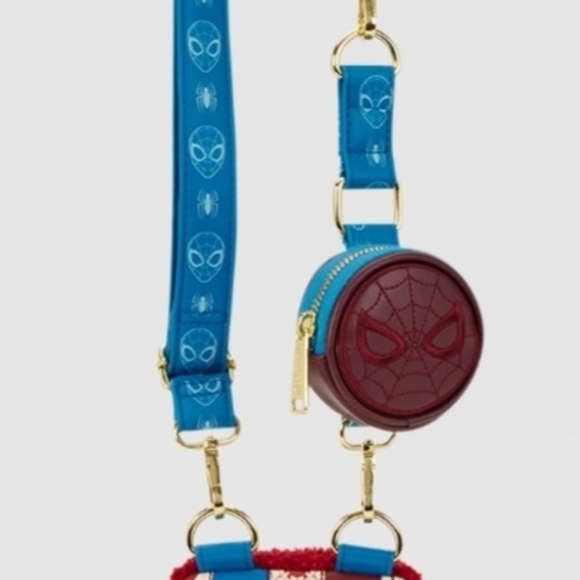 Spider-Man Crossbody With Coin Bag Loungefly - Picture 4 of 5